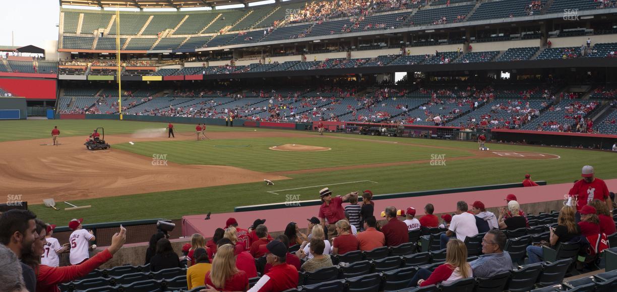 Angel Stadium - Section 110 Seat View
