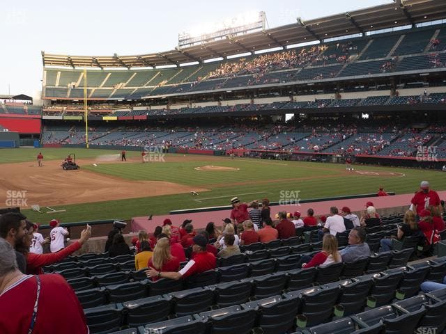 Angel Stadium - Section 110 Seat View