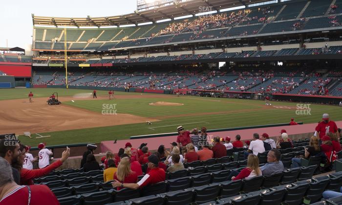 Angel Stadium - Section 110 Seat View