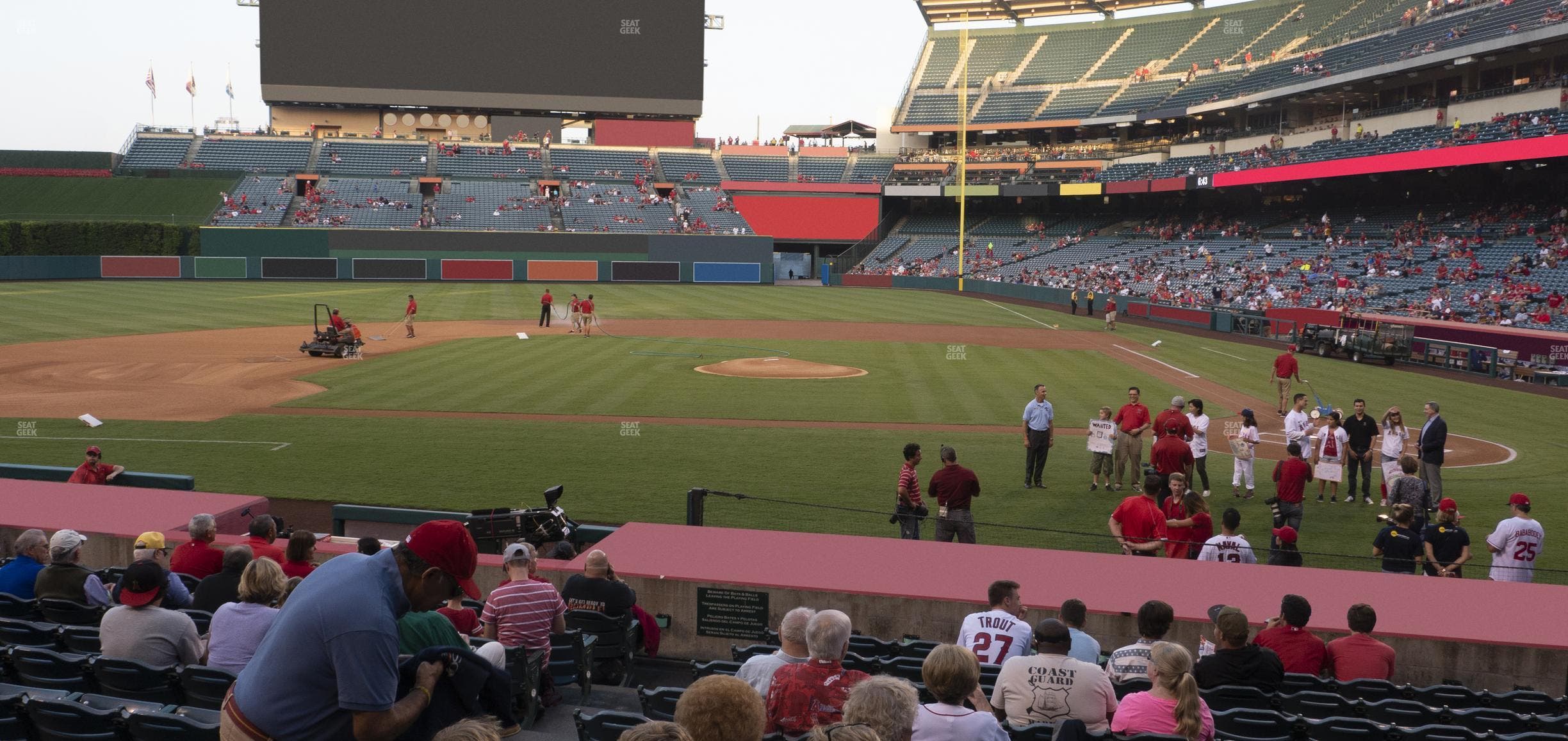Angel Stadium - Section 113 Seat View