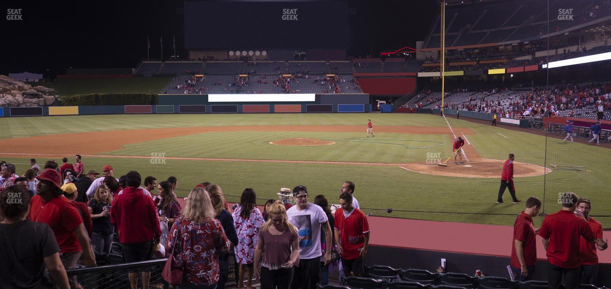 Angel Stadium - Section 114 Seat View