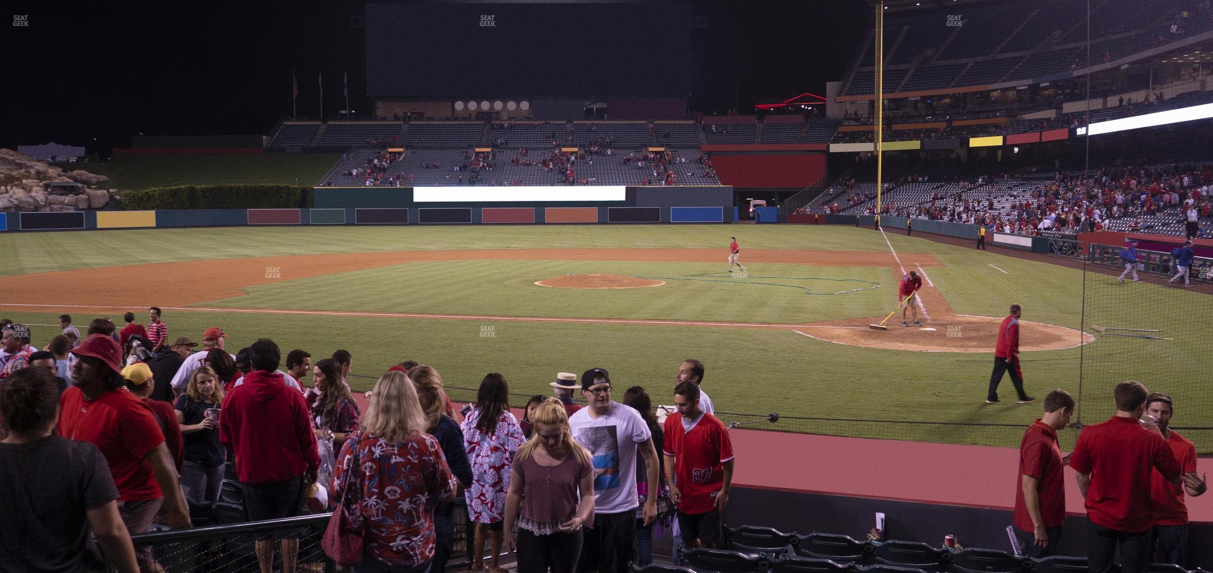 Angel Stadium - Section 114 Seat View
