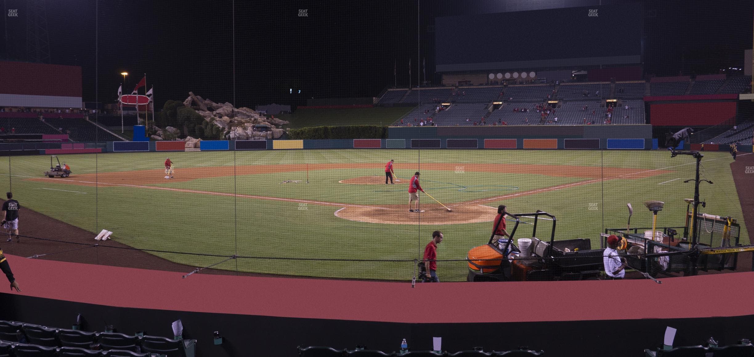 Angel Stadium - Section 117 Seat View