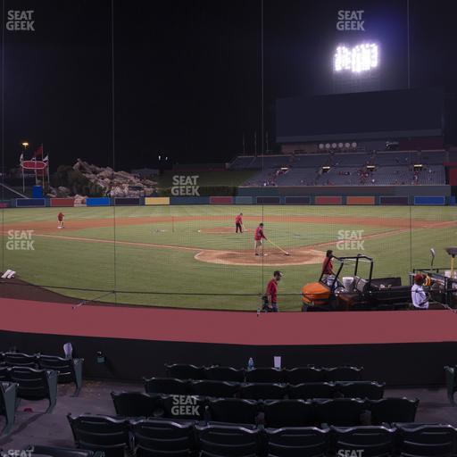 Angel Stadium - Section 117 Seat View