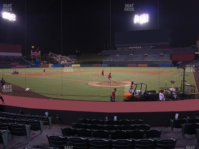 Angel Stadium - Section 117 Seat View