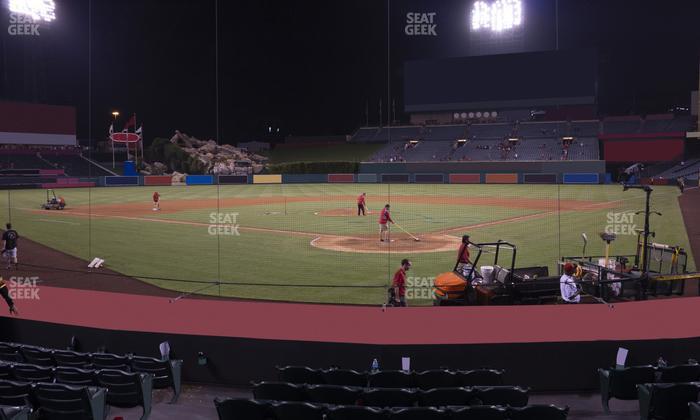 Angel Stadium - Section 117 Seat View