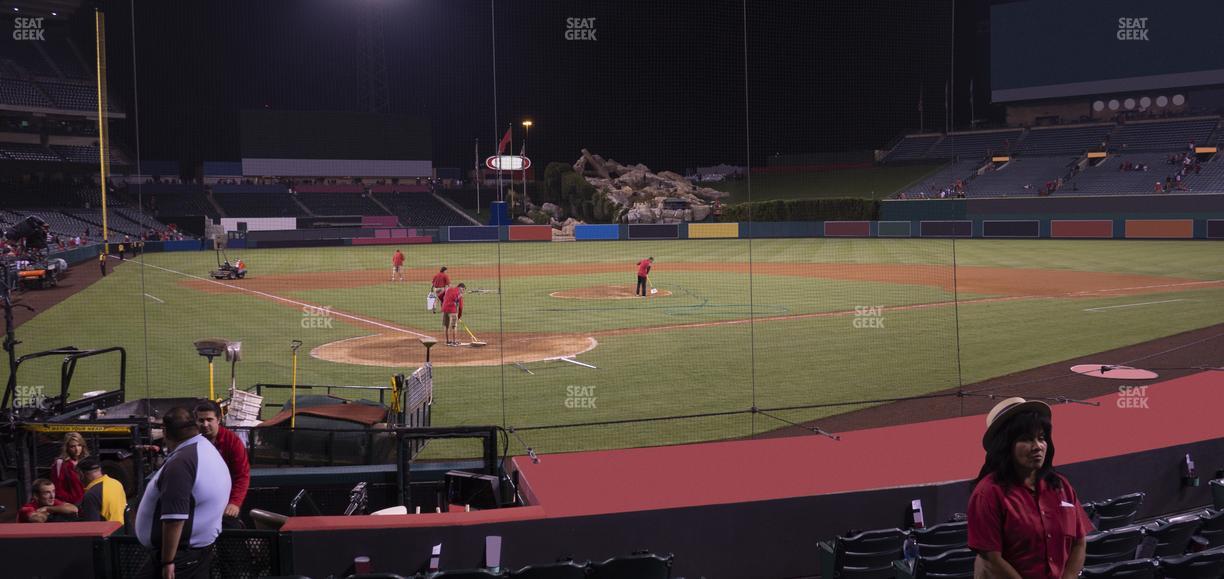 Angel Stadium - Section 120 Seat View