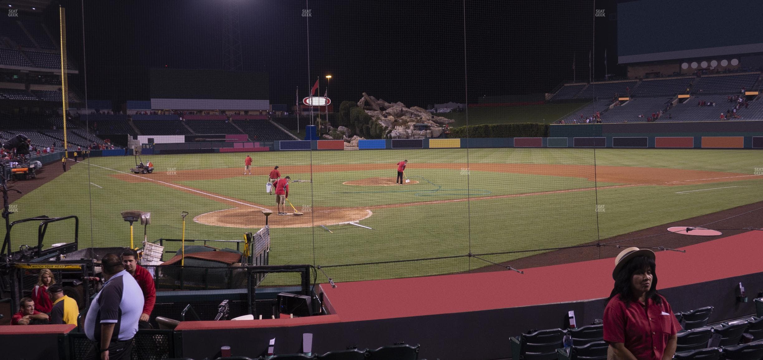Angel Stadium - Section 120 Seat View