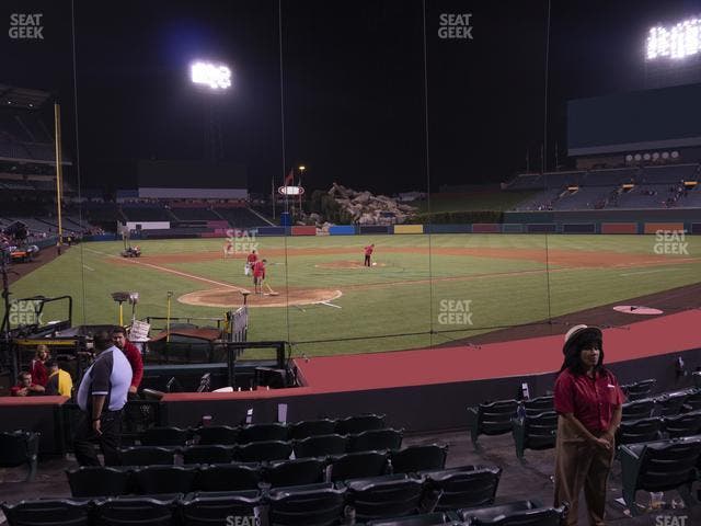 Angel Stadium - Section 120 Seat View