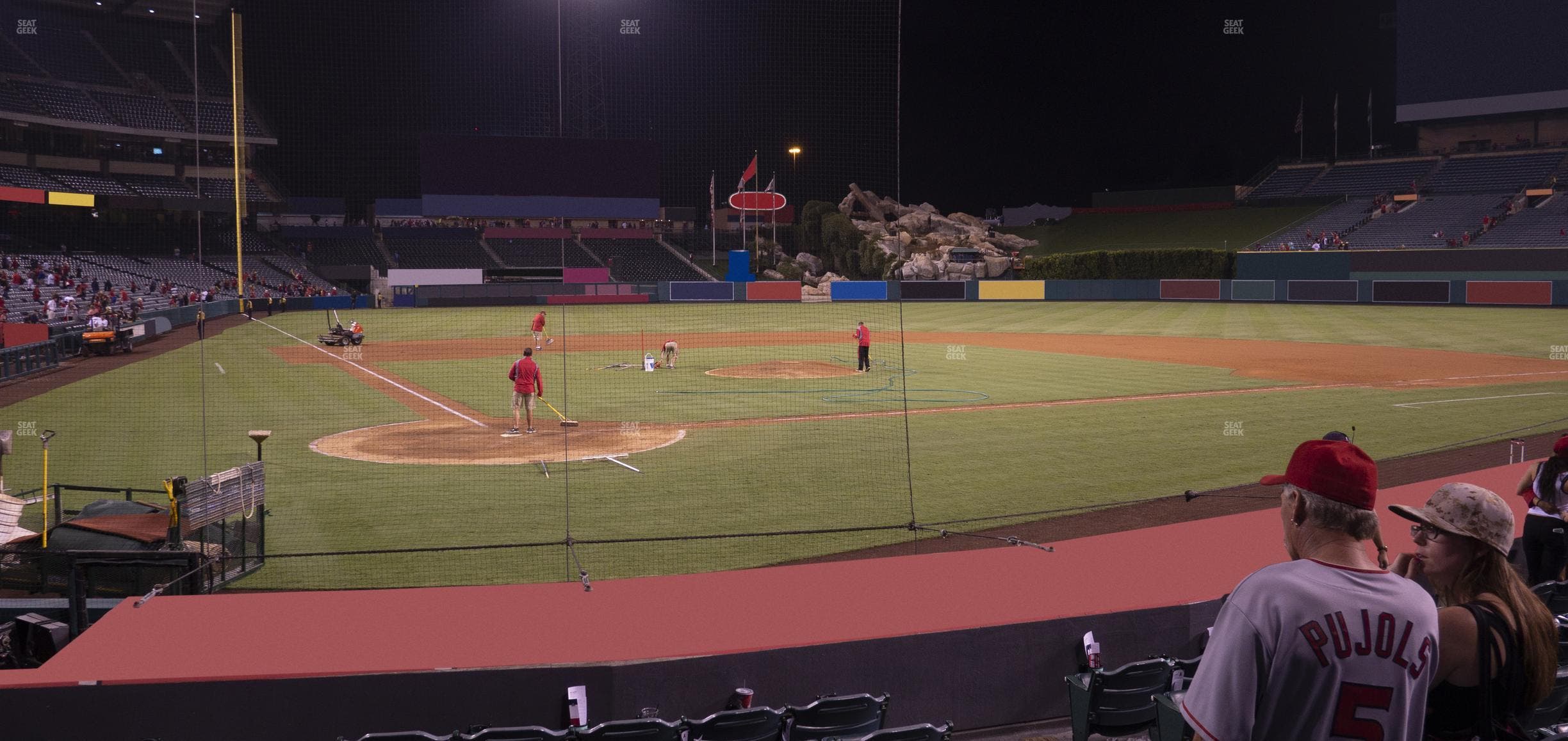 Angel Stadium - Section 121 Seat View