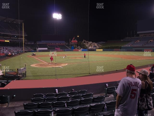 Angel Stadium - Section 121 Seat View