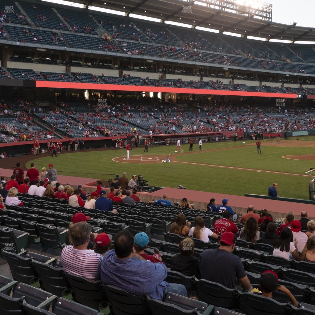 Angel Stadium - Section 124 Seat View