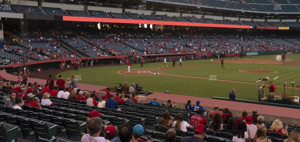 Angel Stadium - Section 124 Seat View