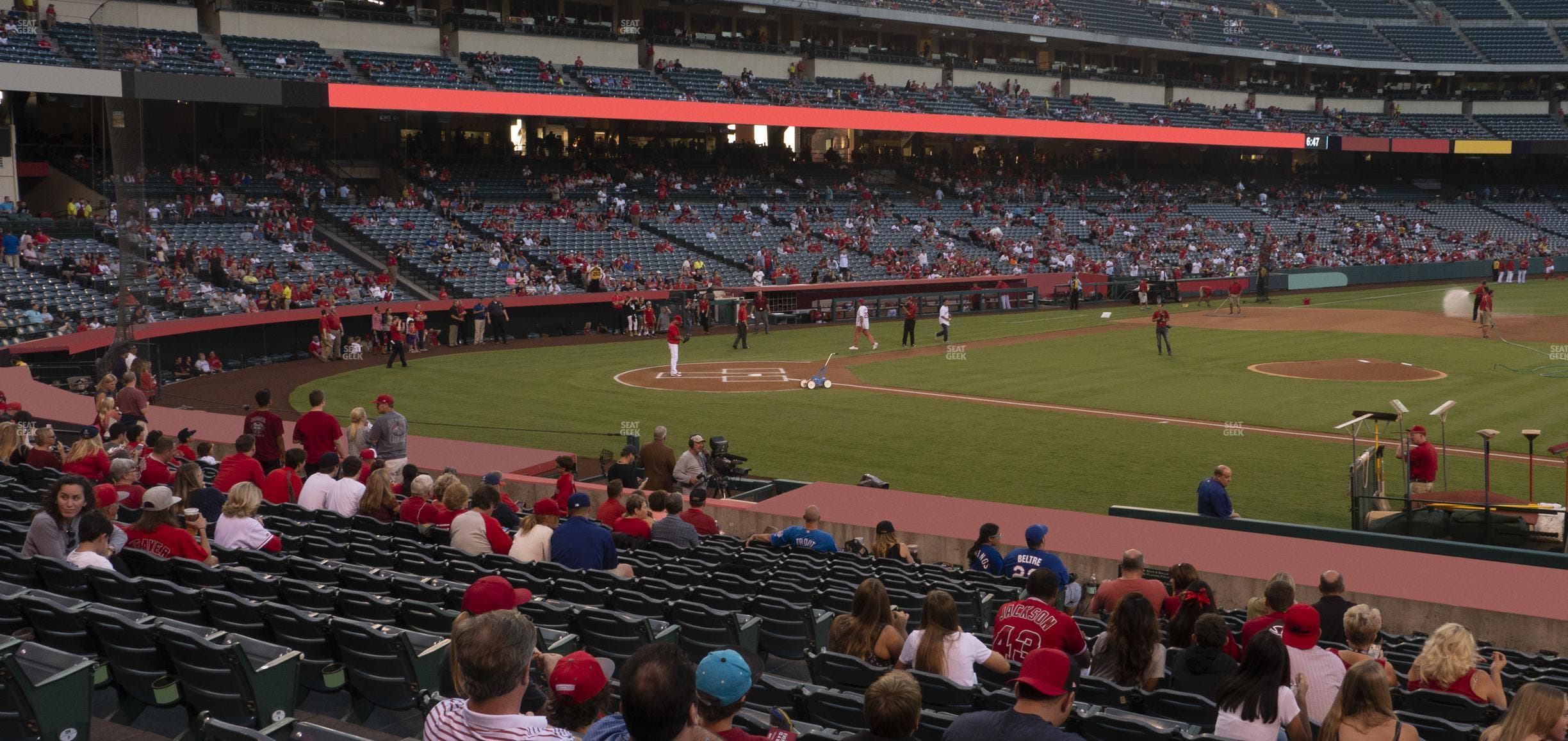 Angel Stadium - Section 124 Seat View