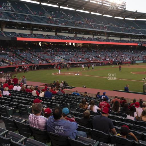 Angel Stadium - Section 124 Seat View