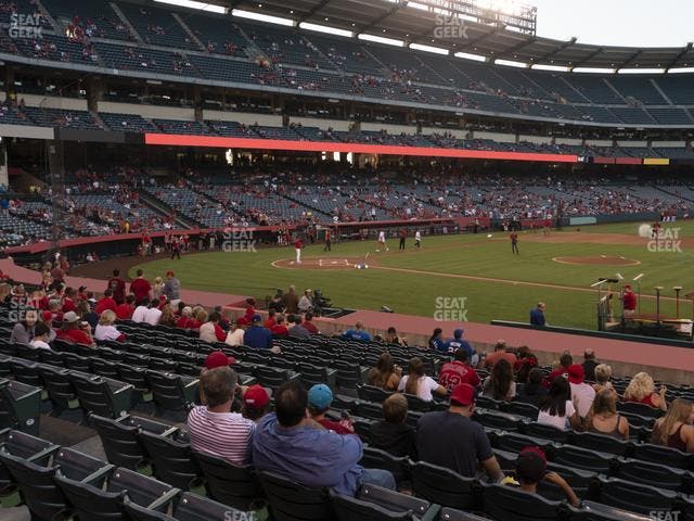 Angel Stadium - Section 124 Seat View