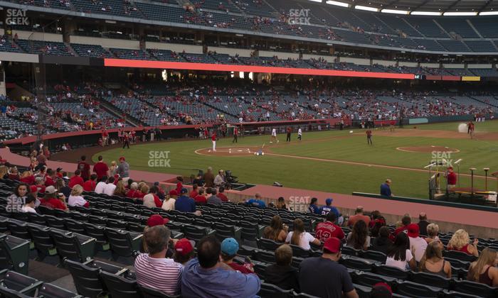 Angel Stadium - Section 124 Seat View