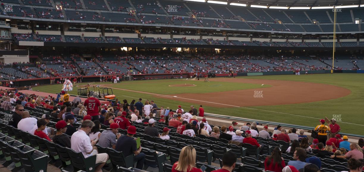 Angel Stadium - Section 127 Seat View