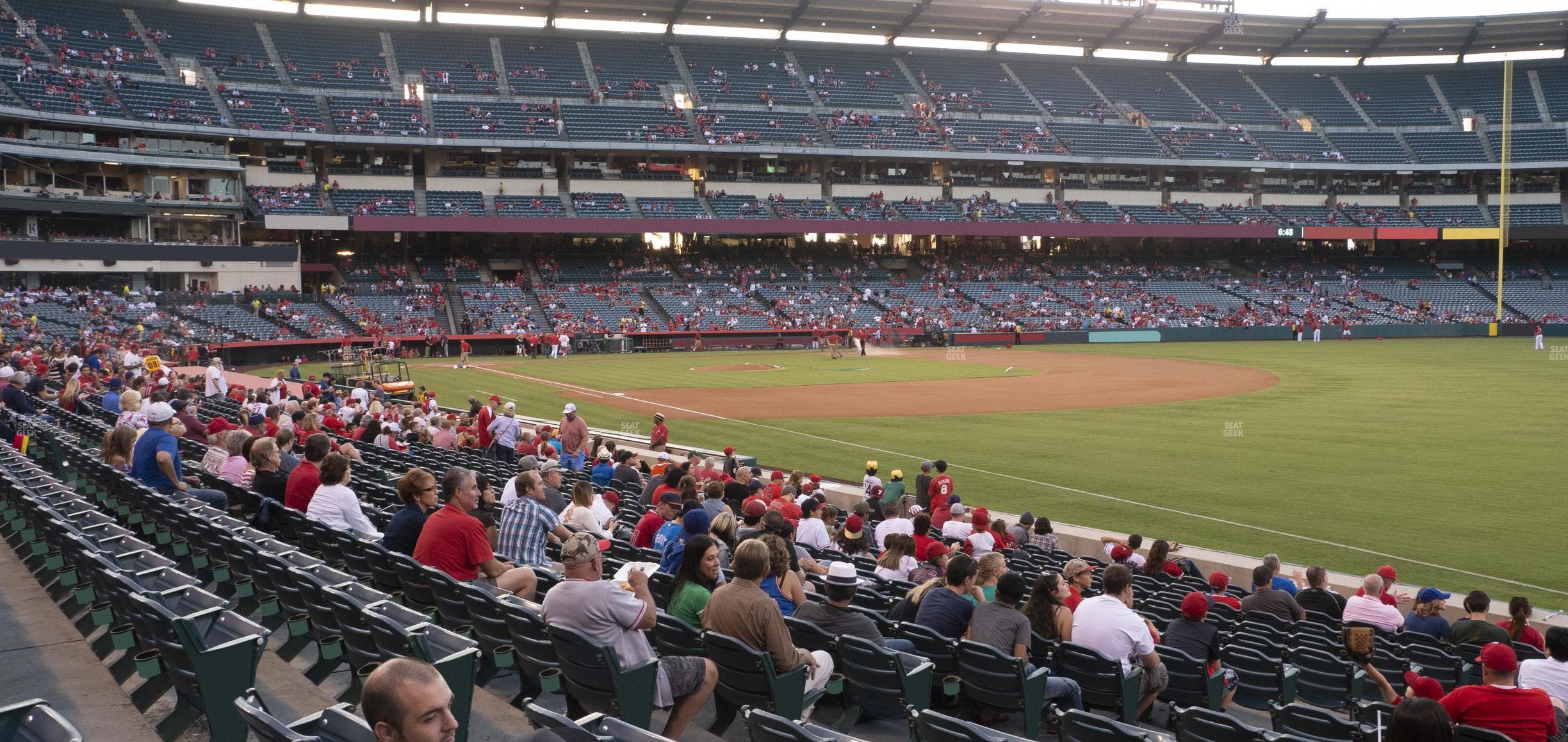 Angel Stadium - Section 129 Seat View
