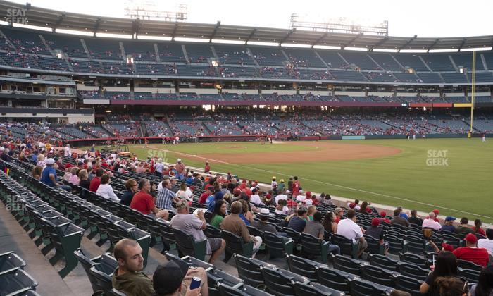 Angel Stadium - Section 129 Seat View