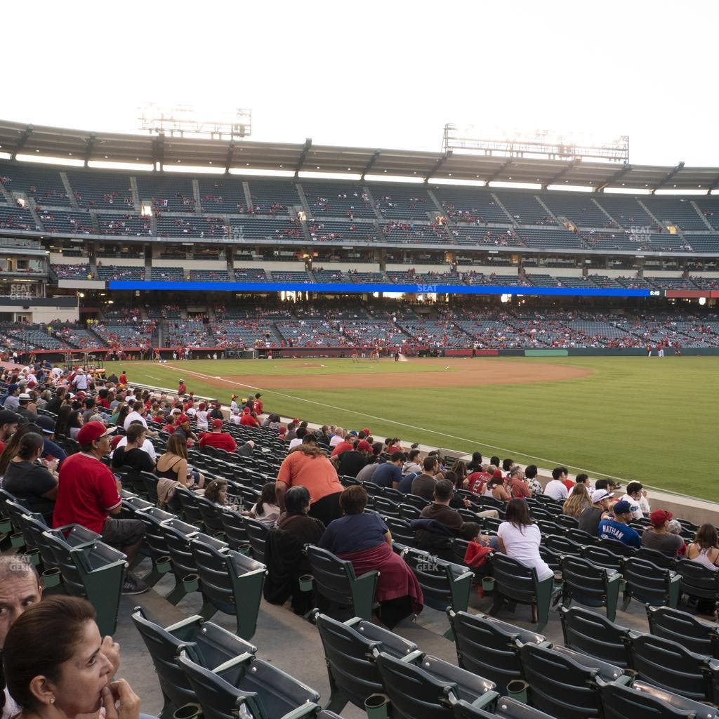 Angel Stadium - Section 130 Seat View