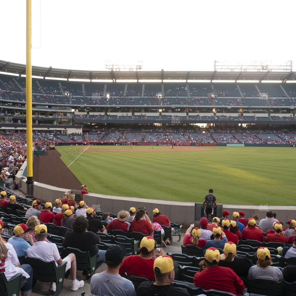 Angel Stadium - Section 134 Seat View