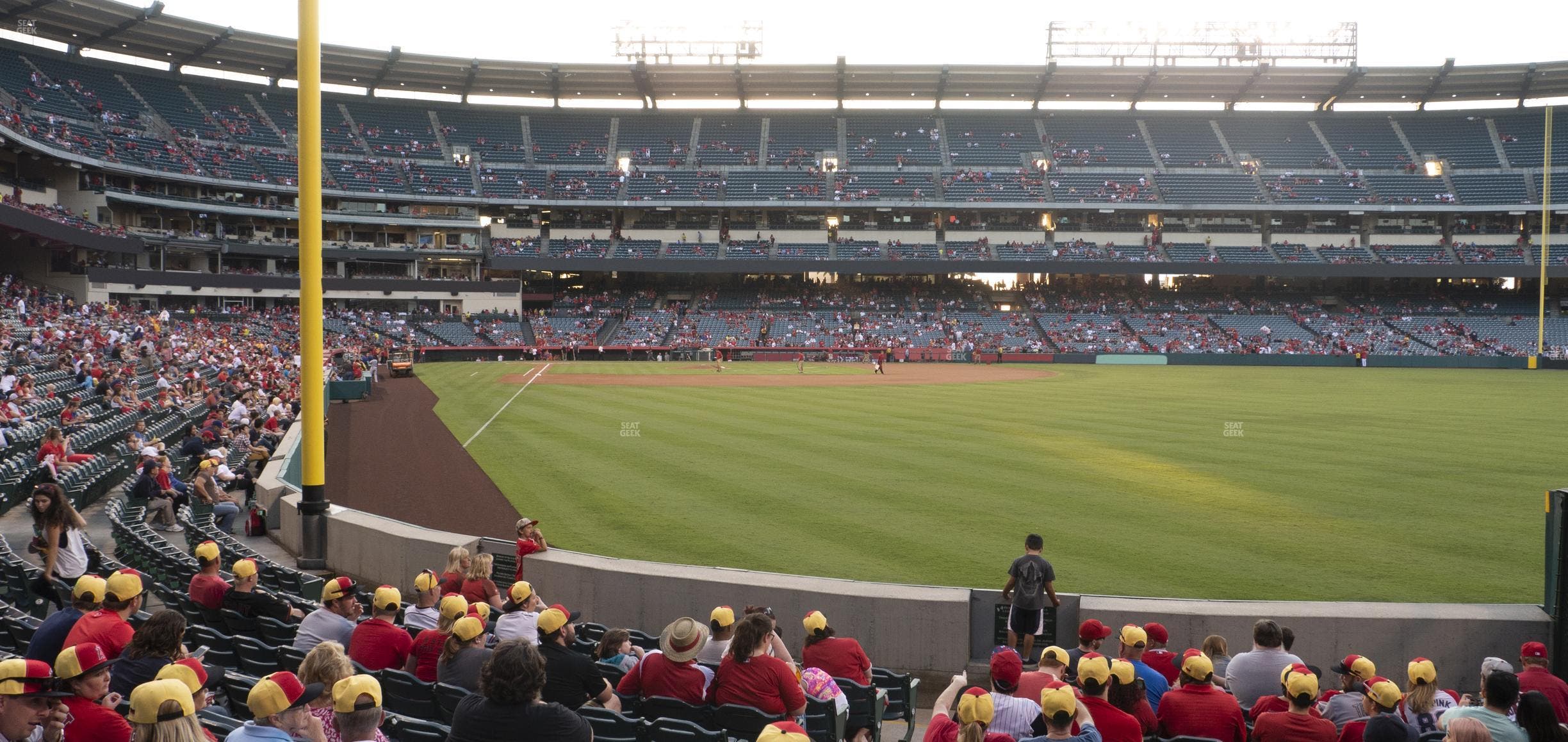 Angel Stadium - Section 134 Seat View