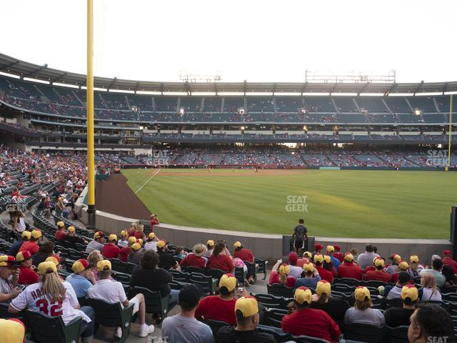 Angel Stadium - Section 134 Seat View Angel Stadium - Section 134 Seat View