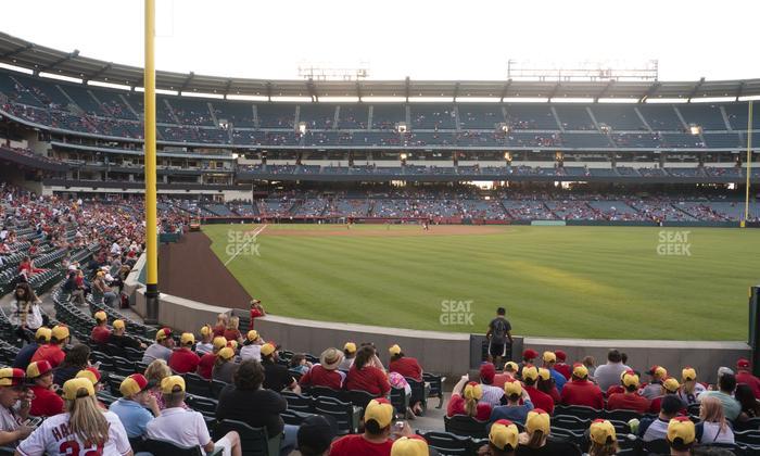 Angel Stadium - Section 134 Seat View