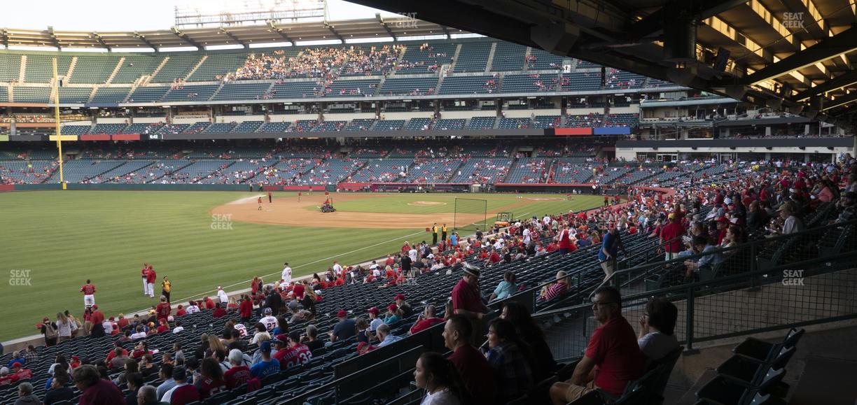 Angel Stadium - Section 205 Seat View