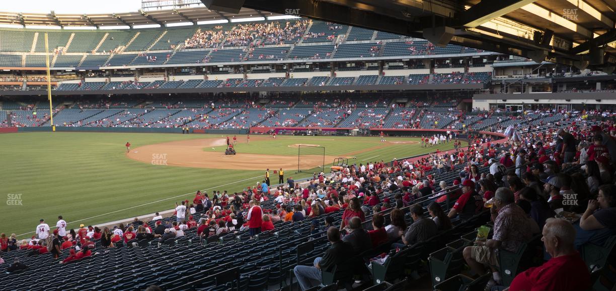 Angel Stadium - Section 206 Seat View