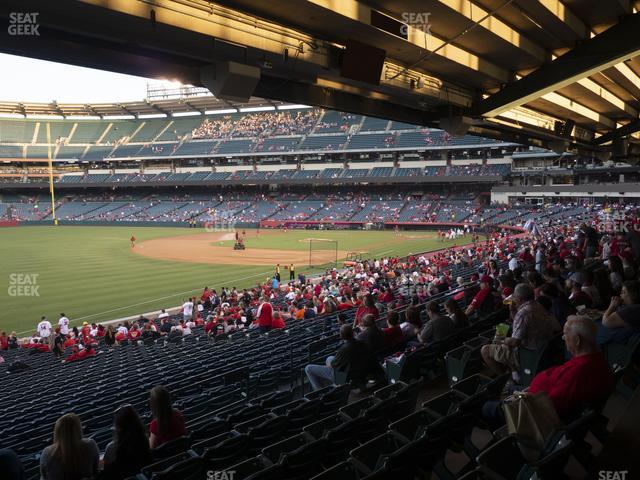Angel Stadium - Section 206 Seat View Angel Stadium - Section 206 Seat View