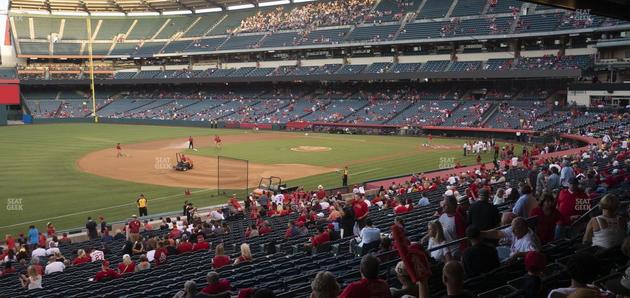 Angel Stadium - Section 208 Seat View