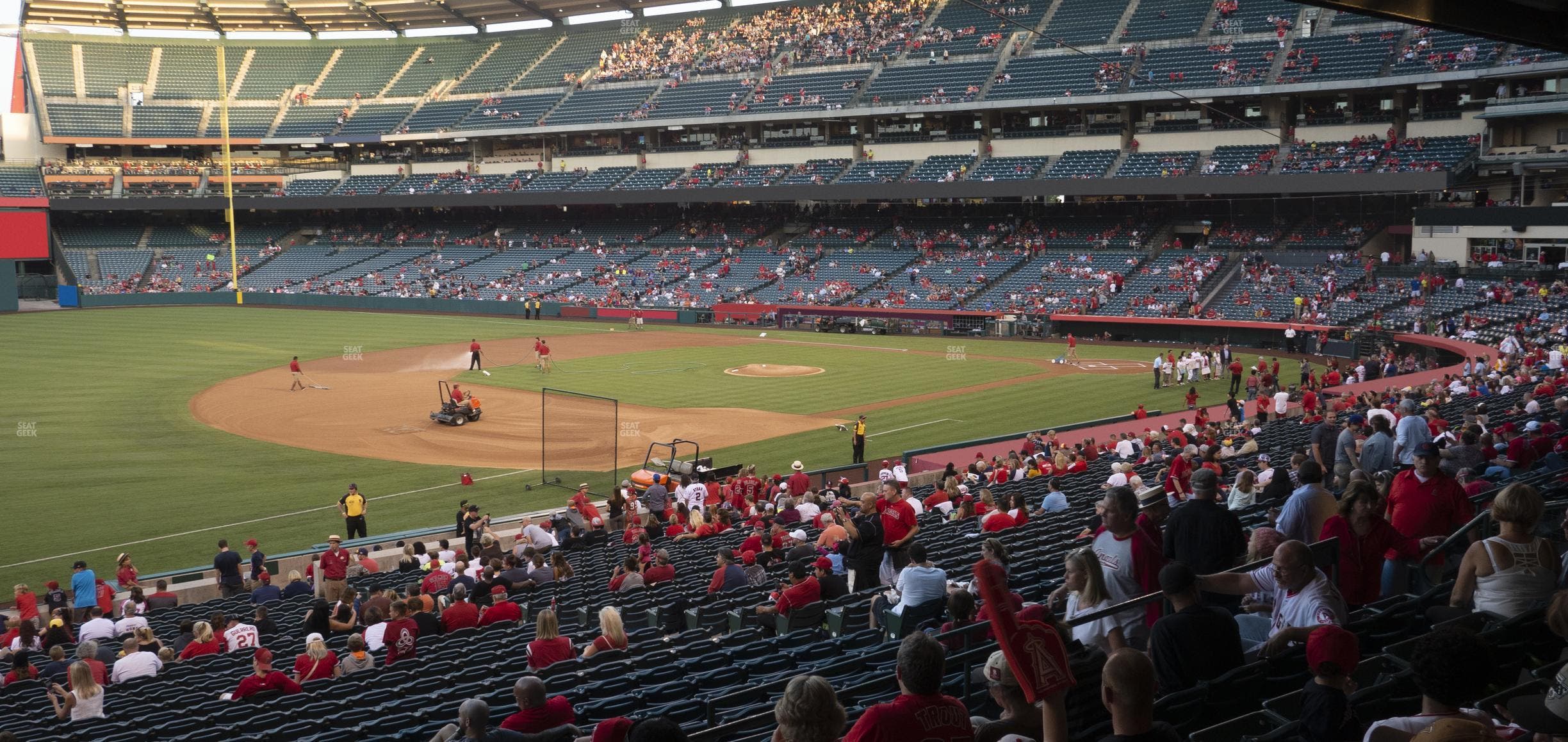 Angel Stadium - Section 208 Seat View