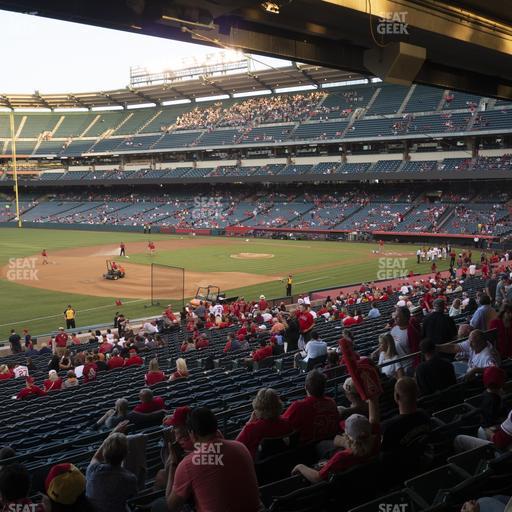 Angel Stadium - Section 208 Seat View