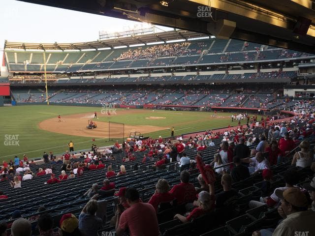 Angel Stadium - Section 208 Seat View