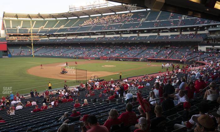 Angel Stadium - Section 208 Seat View