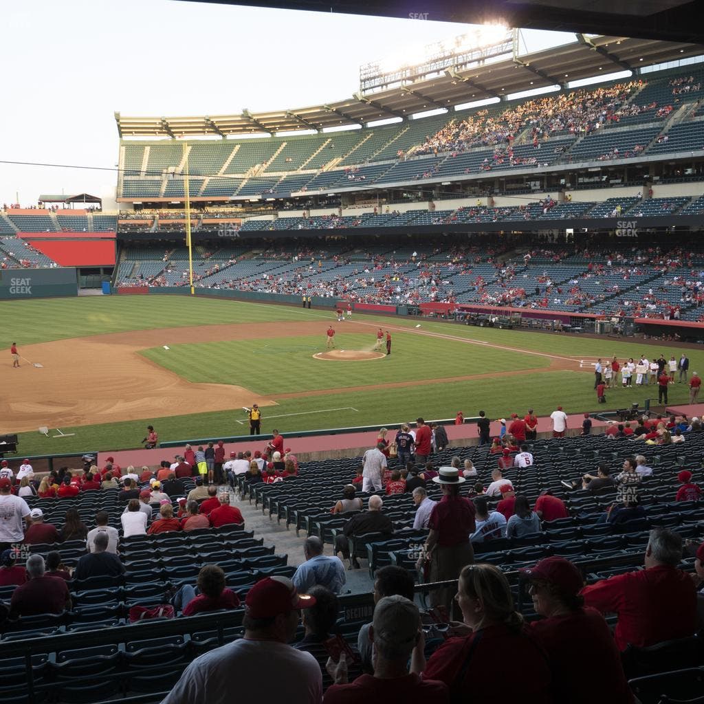 Angel Stadium - Section 210 Seat View