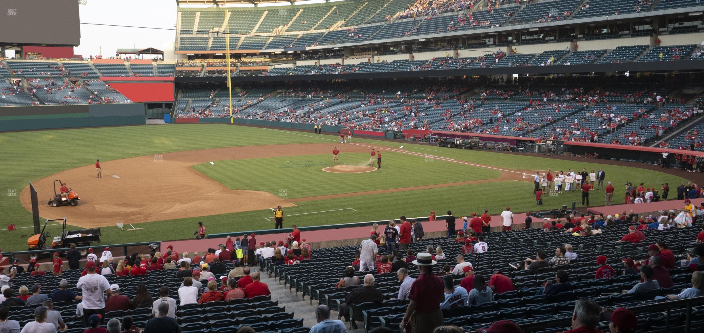 Angel Stadium - Section 210 Seat View