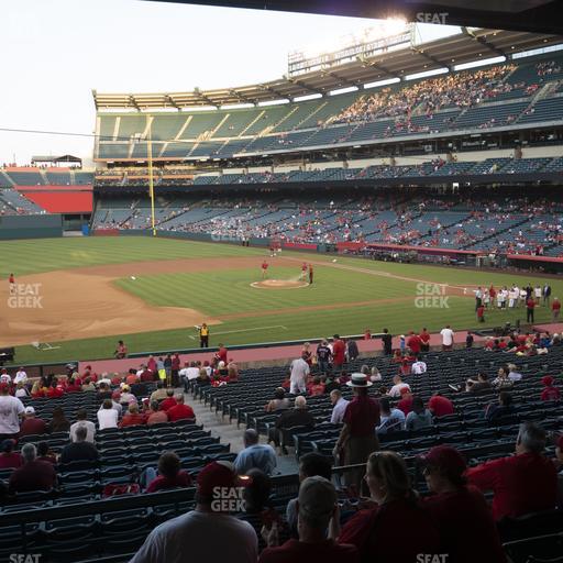 Angel Stadium - Section 210 Seat View