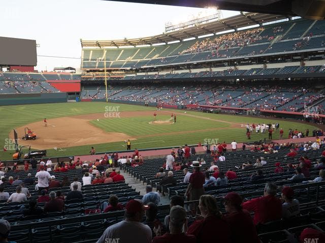 Angel Stadium - Section 210 Seat View