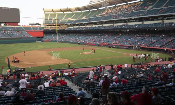Angel Stadium - Section 210 Seat View
