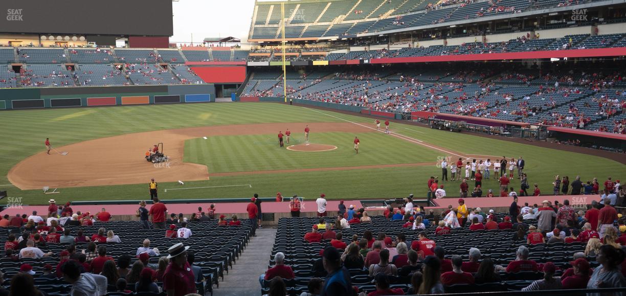 Angel Stadium - Section 211 Seat View