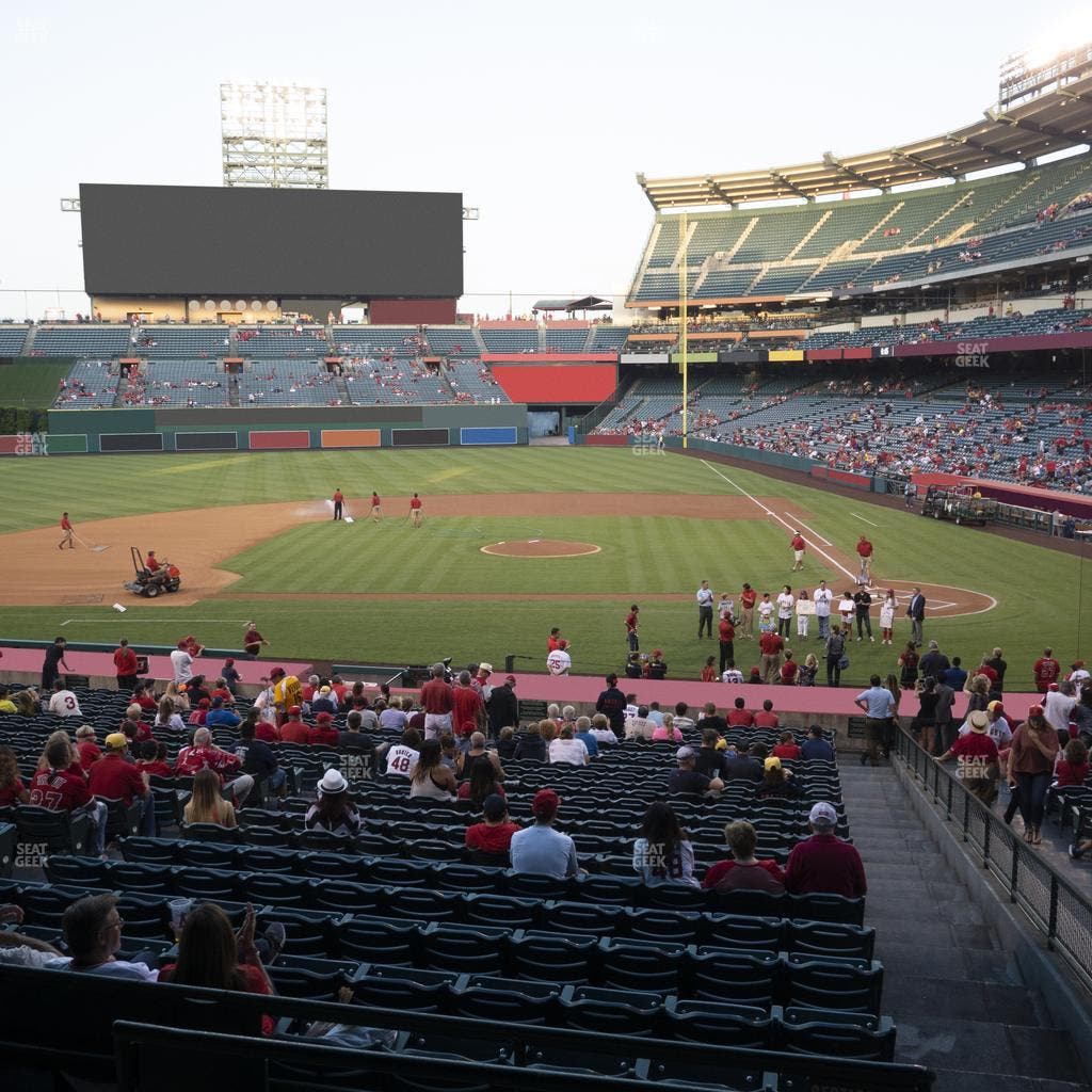 Angel Stadium - Section 212 Seat View