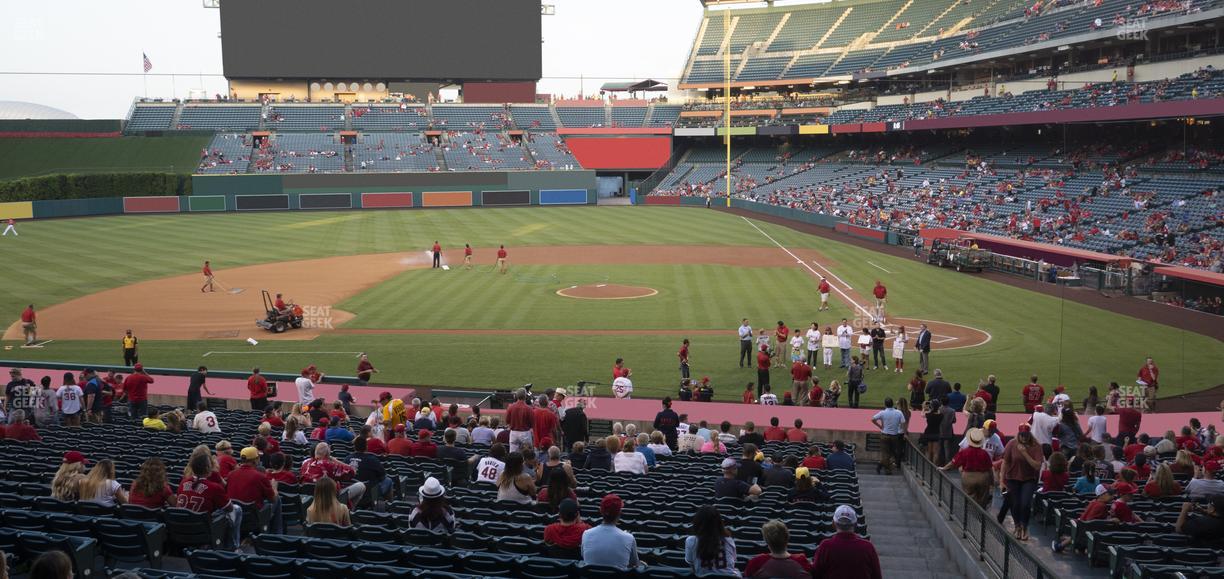 Angel Stadium - Section 212 Seat View