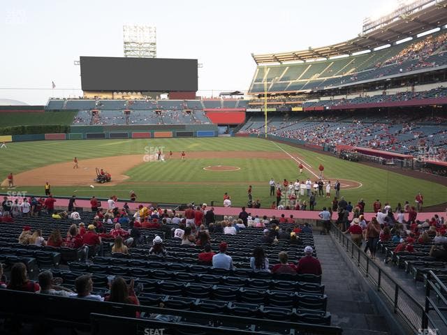 Angel Stadium - Section 212 Seat View