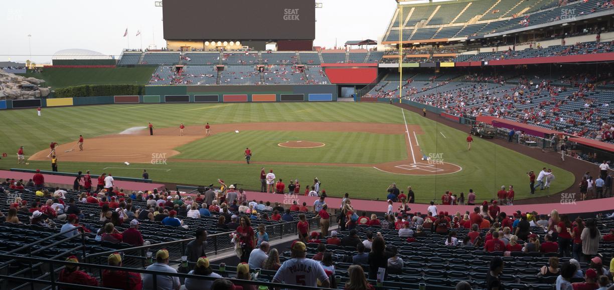 Angel Stadium - Section 213 Seat View