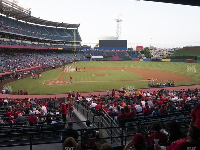 Angel Stadium - Section 222 Seat View
