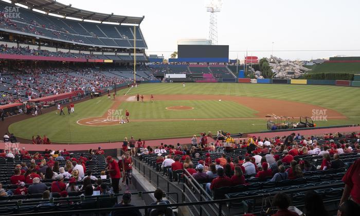 Angel Stadium - Section 222 Seat View