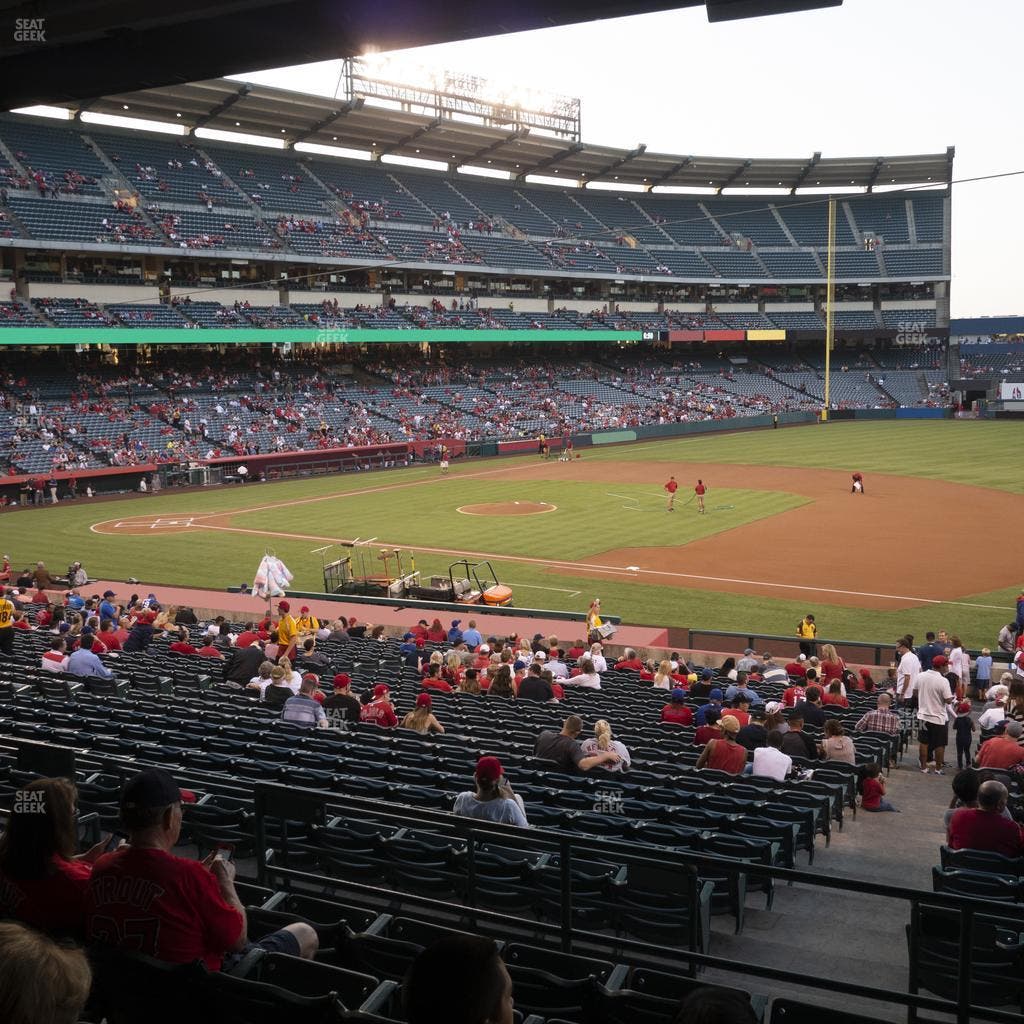 Angel Stadium - Section 225 Seat View